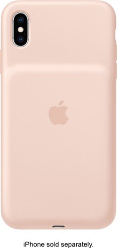 Apple - iPhone XS Max Smart Battery Case - Pink Sand-Front_Standard 