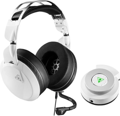  Turtle Beach - Elite Pro 2 Wired Gaming Headset with Elite SuperAmp Bluetooth Audio Controller for Xbox One and Xbox Series X - White/Silver