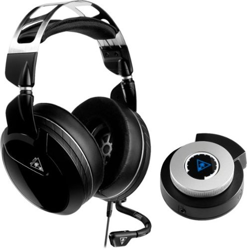 Turtle Beach - Elite Pro 2 Wired Gaming Headset with Elite SuperAmp Bluetooth Audio Controller for PlayStation 4 - Black/Silver