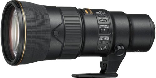 AF-S NIKKOR 500mm F/5.6E PF ED VR Telephoto Prime Lens for Nikon DSLR - Black