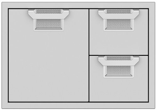Aspire by Hestan - Aspire AESDR Series 30" Double Drawer and Storage Door Combination - Clear