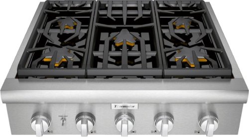 Photos - Hob Thermador  Professional Series 30" Built-In Gas Cooktop with 5 Pedestal S 