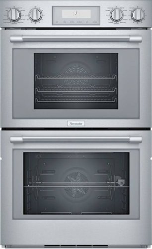 Thermador - Professional Series 30" Built-In Double Electric Steam and Convection Wall Oven - Stainless Steel