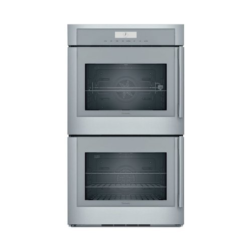 Thermador - Masterpiece Series 30" Built-In Double Electric Convection Wall Oven with Wifi and Left Door Swing - Stainless Steel