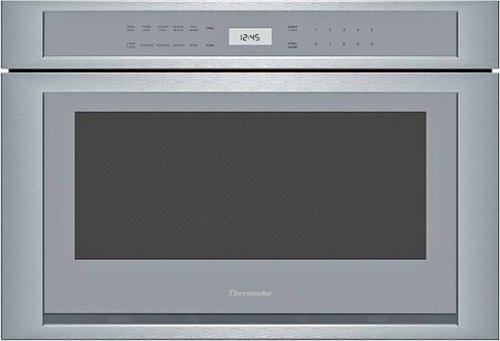 Thermador - MicroDrawer 1.2 Cu. Ft. Built-In Microwave Drawer - Stainless steel