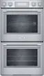 Front. Thermador - Professional Series 30" Built-In Double Electric Convection Wall Oven - Stainless Steel.