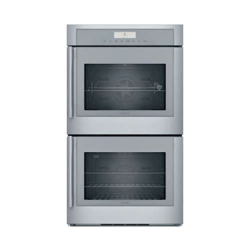 Thermador - Masterpiece Series 30" Built-In Double Electric Convection Wall Oven with Wifi and Right Door Swing - Stainless steel