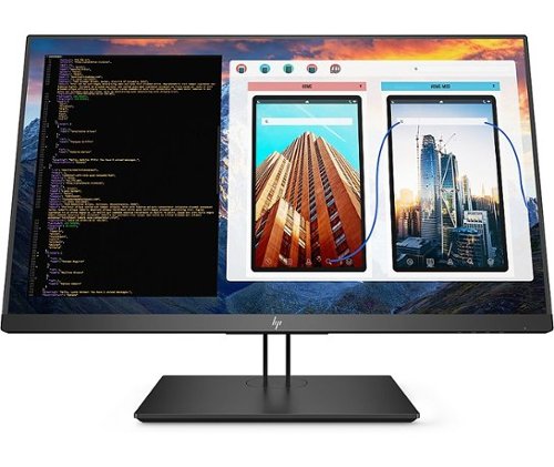 HP - Z27 27-inch 4K UHD Monitor (USB 3.0, USB Type-C)-Front_Standard 
