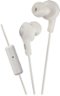 JVC - Gumy Plus Earbud Headphones - White-Front_Standard