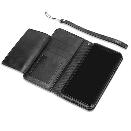 SaharaCase Folio Case for Apple iPhone XR - Black GLOBAL SHIPPING
