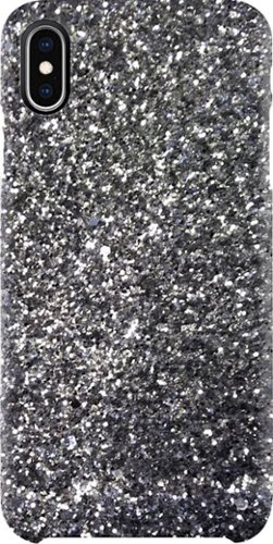 SaharaCase - OnlyCase Series Diamond Case for Apple® iPhone® XS Max - Silver-Front_Standard 