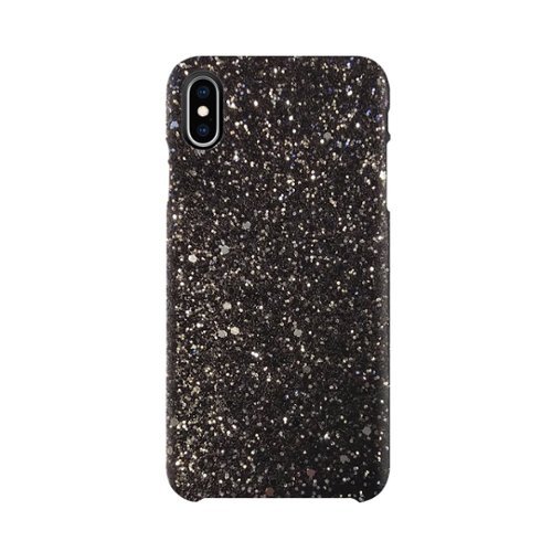 SaharaCase - OnlyCase Series Sparkle Case for Apple® iPhone® XS Max - Black-Angle_Standard 