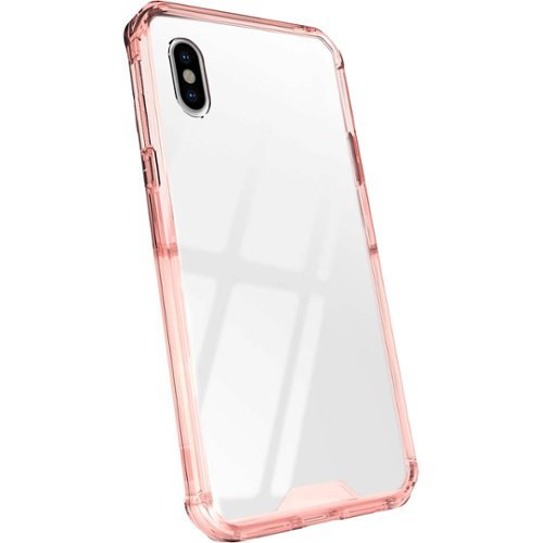 SaharaCase - OnlyCase Series Case for Apple® iPhone® XR - Rose Gold Clear-Angle_Standard 