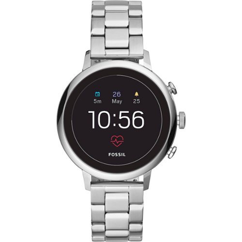  Fossil - Gen 4 Venture HR Smartwatch 40mm Stainless Steel - Silver