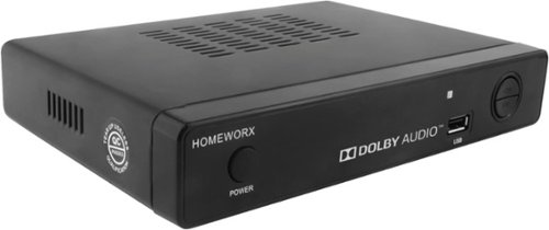 Mediasonic ATSC Digital to Analog TV Converter Box w/ Digital Video Recording, USB Multimedia Player, TV Tuner Function, HDMI & DVR - Black WORLDWIDE DELIVERY