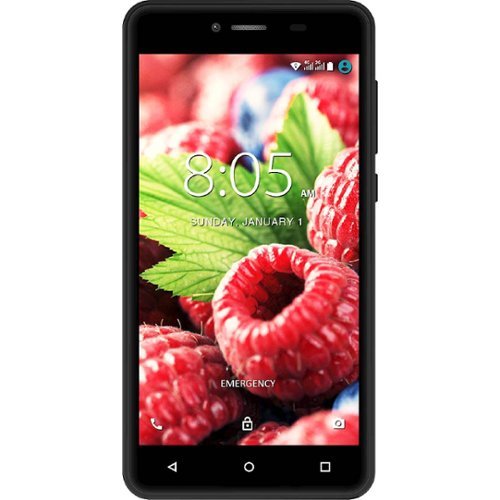CellAllure - Chic X1 with 16GB Memory Cell Phone (Unlocked) - Black-Front_Standard 