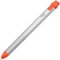 Logitech - Crayon Digital Pencil for All Apple iPads (2018 releases and later) - Orange-Front_Standard 