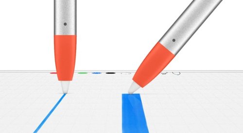 Logitech - Lápiz digital Crayon para determinadas tabletas iPad de Apple - Naranja
