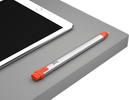 Logitech - Lápiz digital Crayon para determinadas tabletas iPad de Apple - Naranja