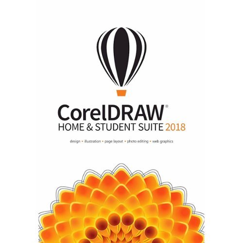 Corel - CorelDRAW Home & Student Suite 2018 - Windows [Digital]-Front_Standard 