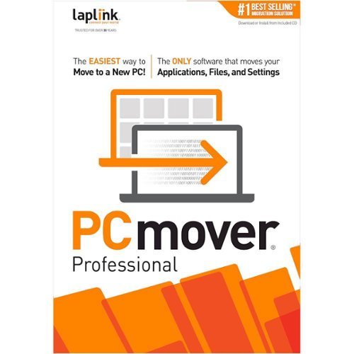 Laplink - PCmover Professional 11 (1-Use) - Windows [Digital]