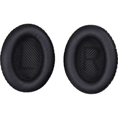 Bose - QuietComfort 3 Ear Cushion Kit - Black-Front_Standard 