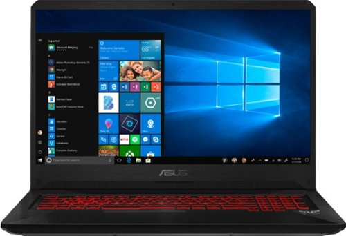  ASUS - TUF FX705GM 17.3&quot; Gaming Laptop - Intel Core i7 - 16GB Memory - NVIDIA GeForce GTX 1060 - 512GB Solid State Drive - Black