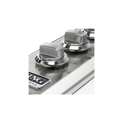 Viking - Control Knob Set for Cooktops - Stainless steel