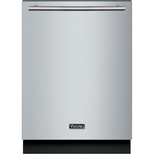 "Viking - 24"" Top Control Built-In Dishwasher with Stainless Steel Tub - Custom Panel Ready"