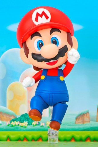  Nendoroid - Mario - Red, White, Black, Blue, Brown