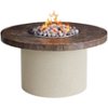 Sedona By Lynx - 44" Ice N' Fire Circular Pit - Contemporary Gray-Front_Standard