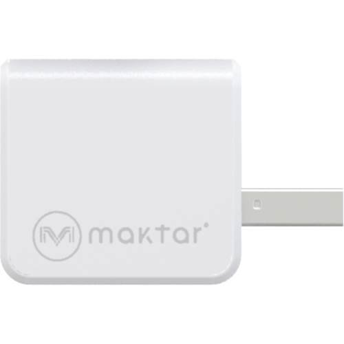 Maktar Qubii Auto Backup Device for Apple iPhone - White SHOP ONLINE