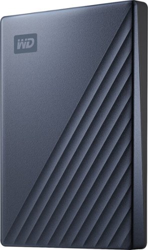 WD - My Passport Ultra 2TB External USB 3.0 Portable Hard Drive - Blue