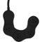 Quirky - Pivot Power Jr. 4-outlet Flexible Power Strip - Black-Front_Standard