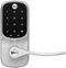 Yale - Assure Smart Lock Wi-Fi Replacement Handle with App/Keypad/Key Access - Satin Nickel-Front_Standard 