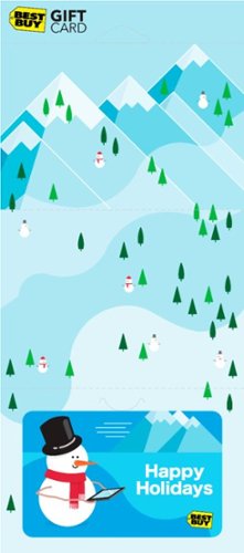 Best Buy® - $15 Snowman Gift Card-Front_Standard 