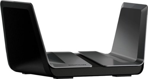 NETGEAR - Nighthawk AX8 8-Stream AX6000 Wi-Fi 6 Router - Black-Angle_Standard 