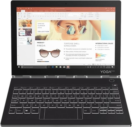  Lenovo - Yoga Book C930 2-in-1 10.8&quot; Touch-Screen Laptop - Intel Core i5 - 4GB Memory - 128GB Solid State Drive