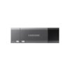 Samsung - DUO Plus 256GB USB 3.1, USB-C Flash Drive - Gray-Front_Standard