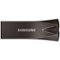 Samsung - BAR Plus 128GB USB 3.1 Flash Drive - Titan Gray-Front_Standard