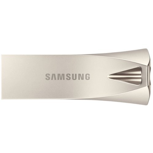 Samsung - BAR Plus 128GB USB 3.1 Flash Drive - Champagne Silver