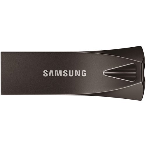 Samsung - BAR Plus 32GB USB 3.1 Flash Drive - Titan Gray