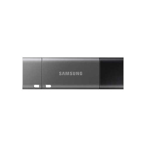 Samsung - DUO Plus 128GB USB 3.1, USB-C Flash Drive - Gray