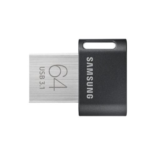 Samsung - FIT Plus 64GB USB 3.1 Flash Drive - Black