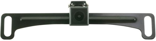 EchoMaster Universal License Plate Back-Up Camera with Dynamic Parking Lines - Black WORLDWIDE DELIVERY