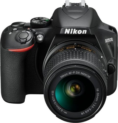 Nikon D3500 DSLR Video Two Lens Kit with AF-P DX NIKKOR 18-55mm f/3.5-5.6G VR & AF-P DX NIKKOR 70-300mm f/4.5-6.3G ED - Black WHERE TO BUY
