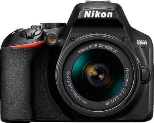 Nikon D3500 DSLR Video Two Lens Kit with AF-P DX NIKKOR 18-55mm f/3.5-5.6G VR & AF-P DX NIKKOR 70-300mm f/4.5-6.3G ED - Black SHOP ONLINE