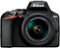 Nikon - D3500 DSLR Video Camera with AF-P DX NIKKOR 18-55mm f/3.5-5.6G VR Lens - Black-Front_Standard