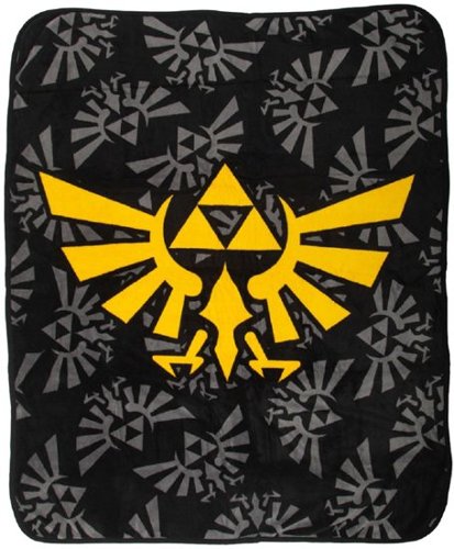  The Legend of Zelda - Zelda Logo Fleece Blanket - Multi