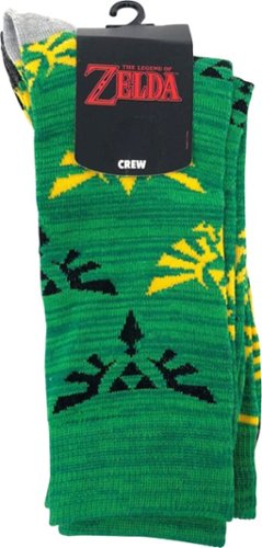 The Legend of Zelda - Zelda Casual Crew Socks (3-Pack) - Multi